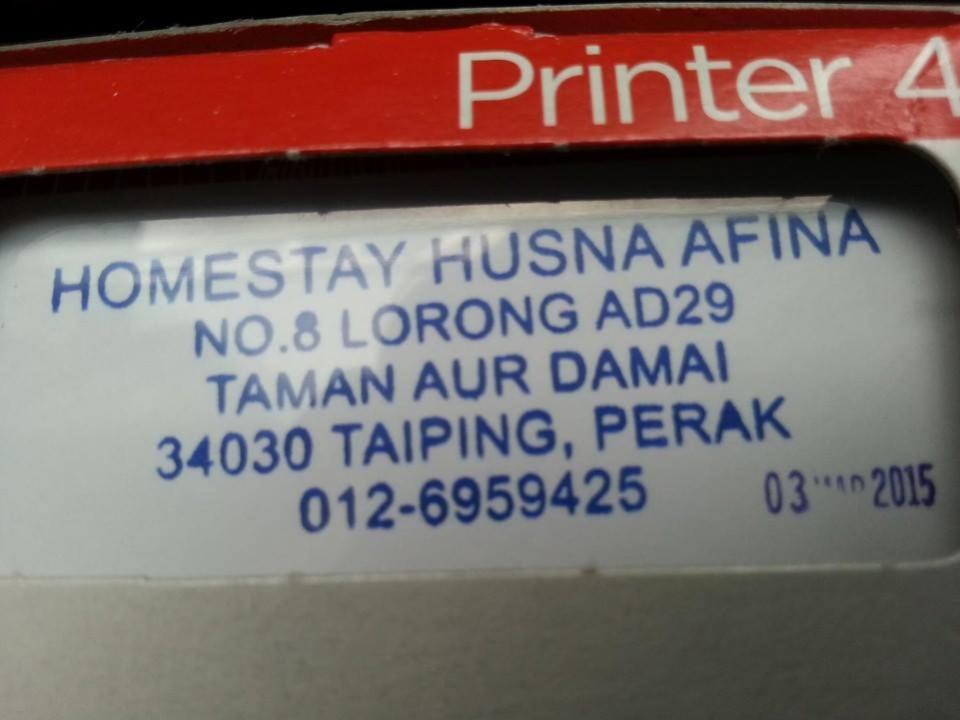 Taiping Homestay Husna Afina Kültér fotó